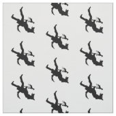 Grillige Dog Argenta Stof (Swatch)