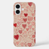 grillige doodle Case-Mate iPhone case (Achterkant)