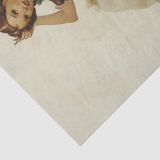  grillige Dorothy en Toto Tissuepapier (Detail)