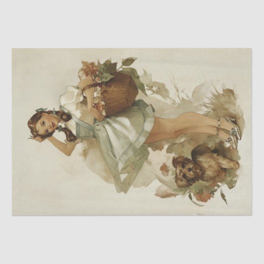  grillige Dorothy en Toto Tissuepapier (Voorkant)