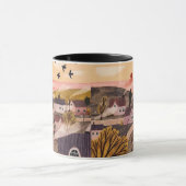 Grillige Dorpsmok Mug Mok (Midden)