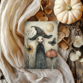 grillige dromerige heks Halloween decoupage Tissuepapier