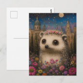 grillige egel briefkaart (Voorkant / Achterkant)