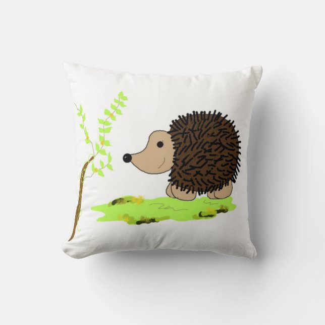 Grillige Egel Kussen (Voorkant)