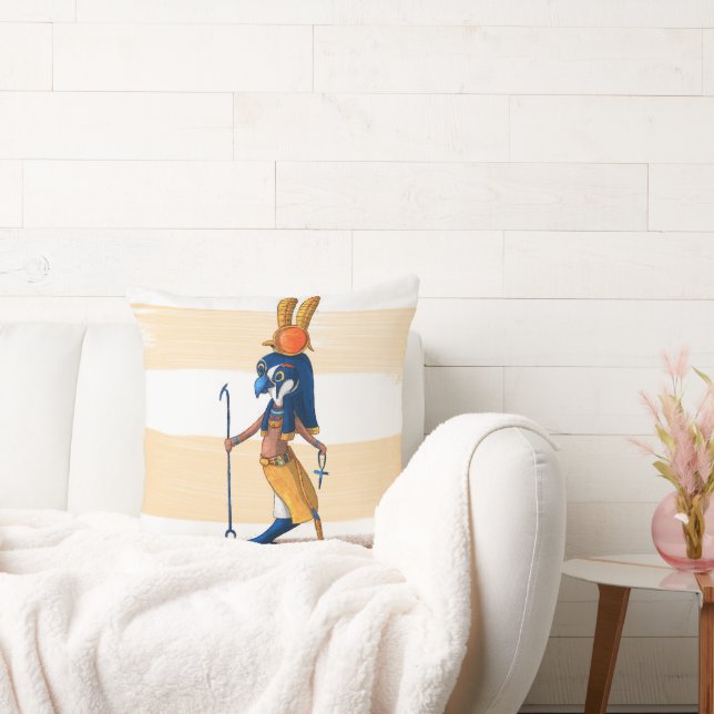 grillige egyptische zeemeermin kussen (Bank)