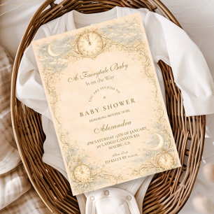 Grillige Erfstuk Baby Shower Kaart