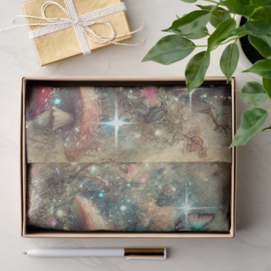 grillige fantasie Alice Rabbit Decoupage Tissuepapier (Geschenk)