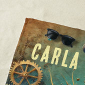 GRILLIGE FANTASIE STEAMPUNK ZEEPAARDJE STRANDLAKEN (In situ)