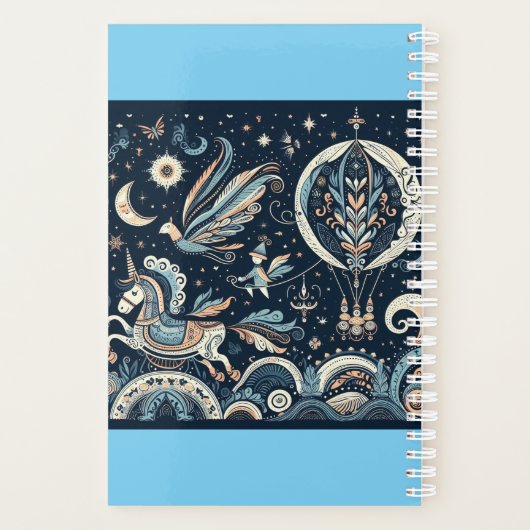 grillige fantasieplanner planner (Achterkant)