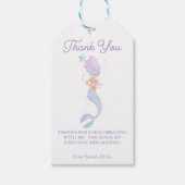 Grillige Favoriet Onder de Zee Zeemeermin Cadeaulabel (Voorkant)