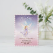 Grillige Fee Baby Shower Uitnodiging (Staand voorkant)