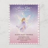Grillige Fee Baby Shower Uitnodiging (Voorkant)