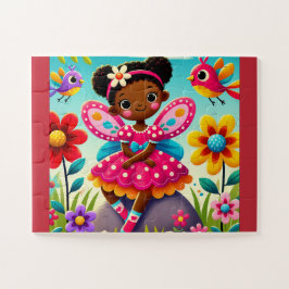 GRILLIGE "FEE EN VOGELS" PUZZEL