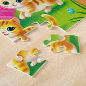 GRILLIGE "FEE & KITTENS" PUZZEL (Zijkant)