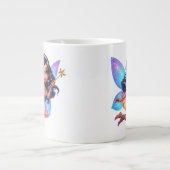 grillige fee-Mok Grote Koffiekop (Voorkant)