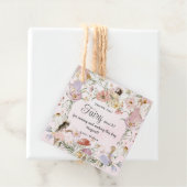 grillige feeën verjaardag bloem tuin weide bedankjes labels (In situ)