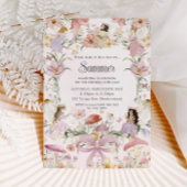 grillige feeën verjaardag bloem tuin weide kaart