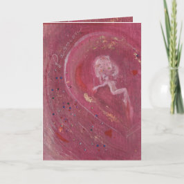 grillige feeënpassie bedankkaart