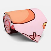 grillige fijnproevers stropdas (Opgerold)