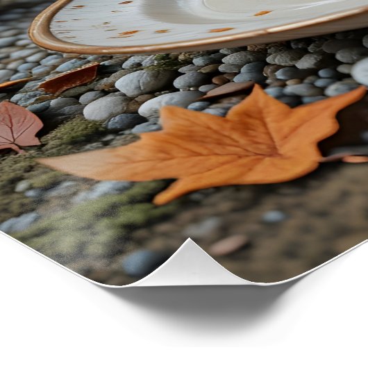 grillige geborduurde ontmoeting perfect poster (Hoek)