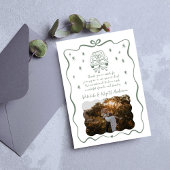 grillige geloften | handgetekende doedel | bedankkaart