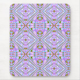 Grillige Geometrische Abstracte Patroon Muismat