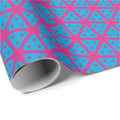 Grillige geometrische inpakpapier (Rol Hoek)