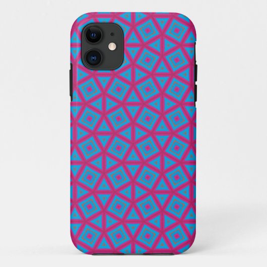 Grillige geometrische patroon Case-Mate iPhone case (Achterkant)