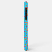 Grillige geometrische patroon Case-Mate iPhone case (Achterkant/links)