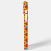 Grillige geometrische patroon Case-Mate iPhone case (Achterkant / Links)