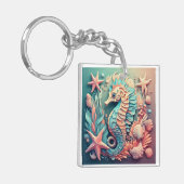 "GRILLIGE GETIJDEN" SLEUTELHANGER (Voorkant Links)