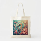 "GRILLIGE GETIJDEN" TOTE BAG (Voorkant)