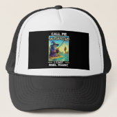 grillige Gevist tovenaar Trucker Pet (Voorkant)