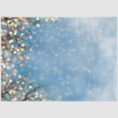 Grillige Glowende Kerstboom Tissuepapier (Voorkant)