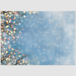 Grillige Glowende Kerstboom Tissuepapier