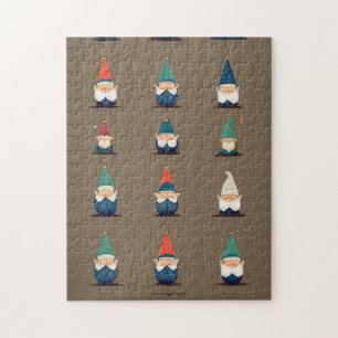 grillige gnoom line-up puzzel