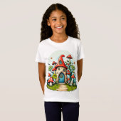 grillige gnoomtuin t-shirt (Voorkant volledig)