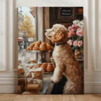 Grillige Goldendoodle Kunst - Franse Bakkerij