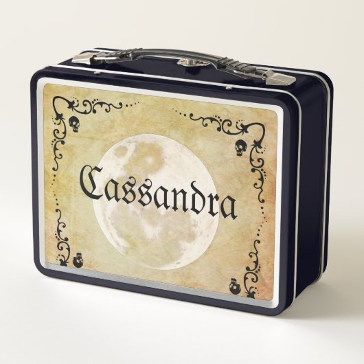 grillige Gothic volle maan (Achterkant)