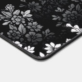 grillige gotische monochrome holle bloesem bureaumat (Hoek)