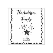 Grillige Grappige Krabbel Vakantie Rubberstempel (Afrduk)