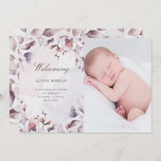 grillige griffier - herfst kaart (Voorkant / Achterkant)