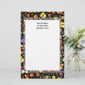 Grillige Halloween Briefpapier (Staand voorkant)