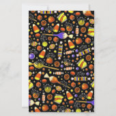Grillige Halloween Briefpapier (Achterkant)