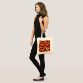 Grillige Halloween-patroon Tote Bag (Voorkant (model))