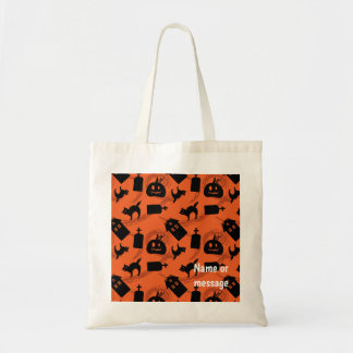 Grillige Halloween-patroon Tote Bag
