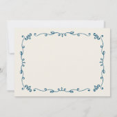 grillige hand geïllustreerde paren Vrijgezellenfee Kaart (Achterkant)