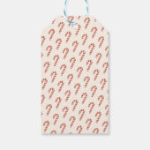 grillige hand getekend op wat een leuk kerstfeest cadeaulabel (Achterkant)