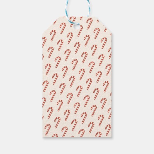 grillige hand getekend op wat een leuk kerstfeest cadeaulabel (Achterkant)