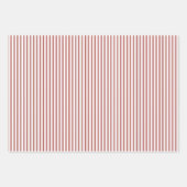 Grillige Hand Getekende Doodle Rood Inpakpapier Vel (Voorkant 2)
